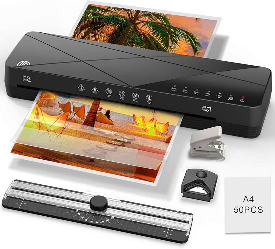 Crenova Laminator Laminating Auto Off Lamination