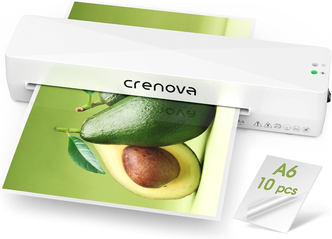 Crenova Laminator Thermal Laminating Pouches 1